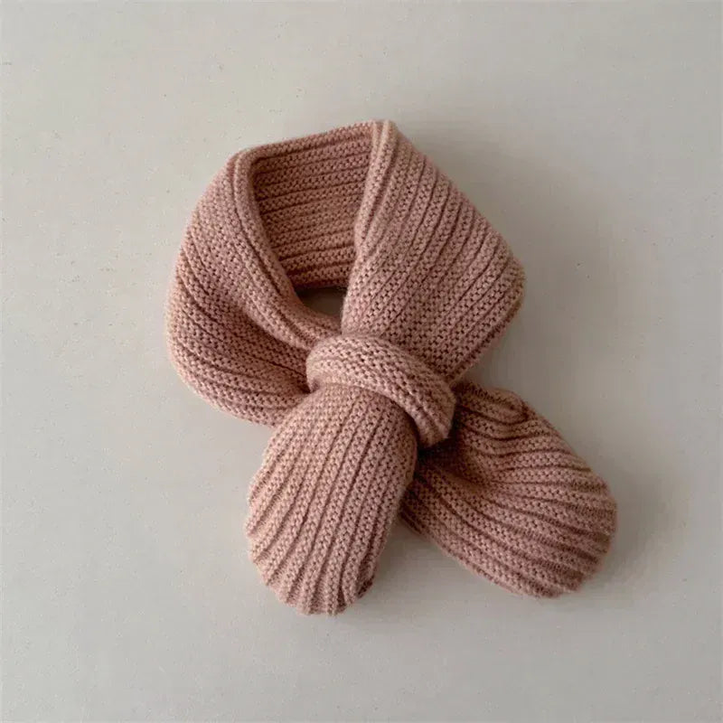 Pink / Wool The Cozy Loop Wool-Blend Knit Scarf