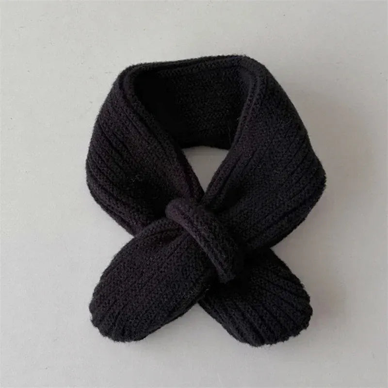 Black / Wool The Cozy Loop Wool-Blend Knit Scarf
