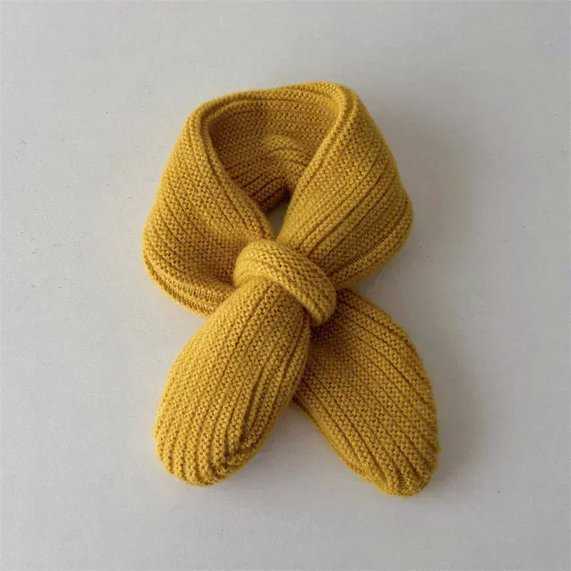 Yellow / Wool The Cozy Loop Wool-Blend Knit Scarf