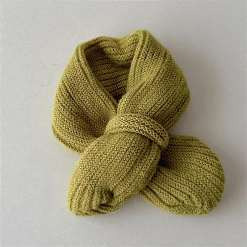 Green / Wool The Cozy Loop Wool-Blend Knit Scarf