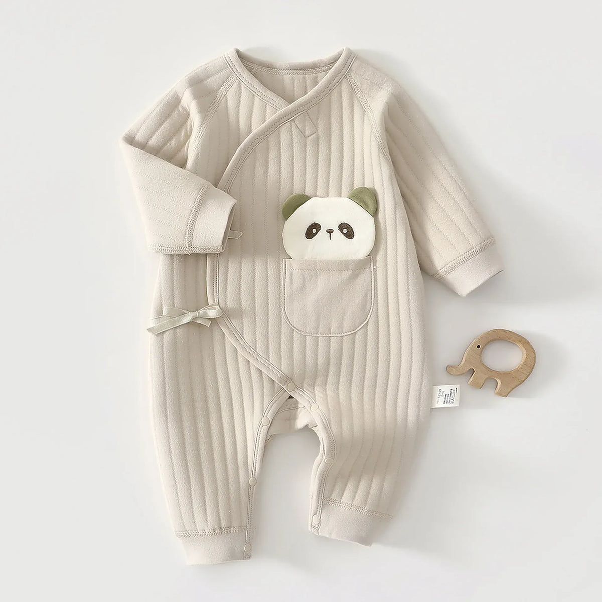 Baby &amp; Toddler Beige Bear / Newborn The Cuddle-Up Jumpsuit