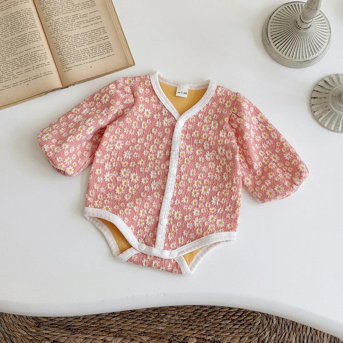 The Daisy Crinkle Bodysuit