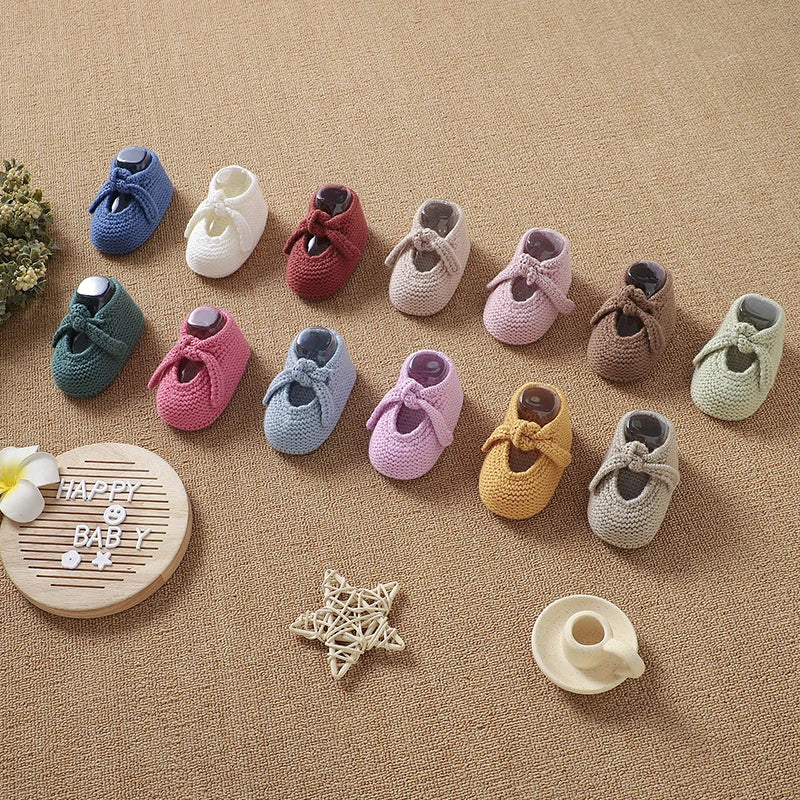 The First Cuddles Knitted Booties