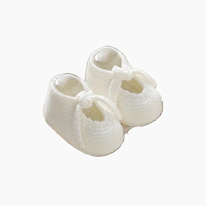 The First Cuddles Knitted Booties