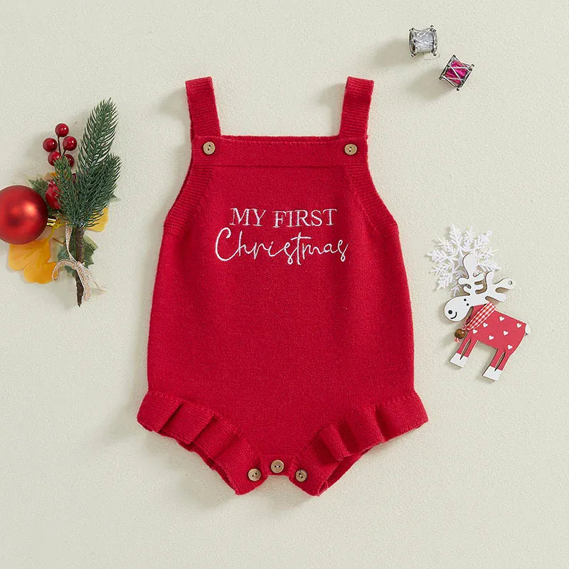 The First Noel "My First Christmas" Romper