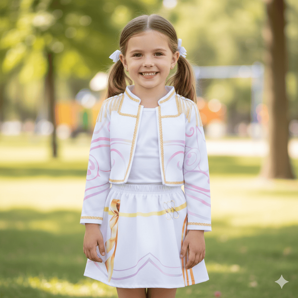 Ivory Shine Outfit / 7T The Future Pop Star Costume