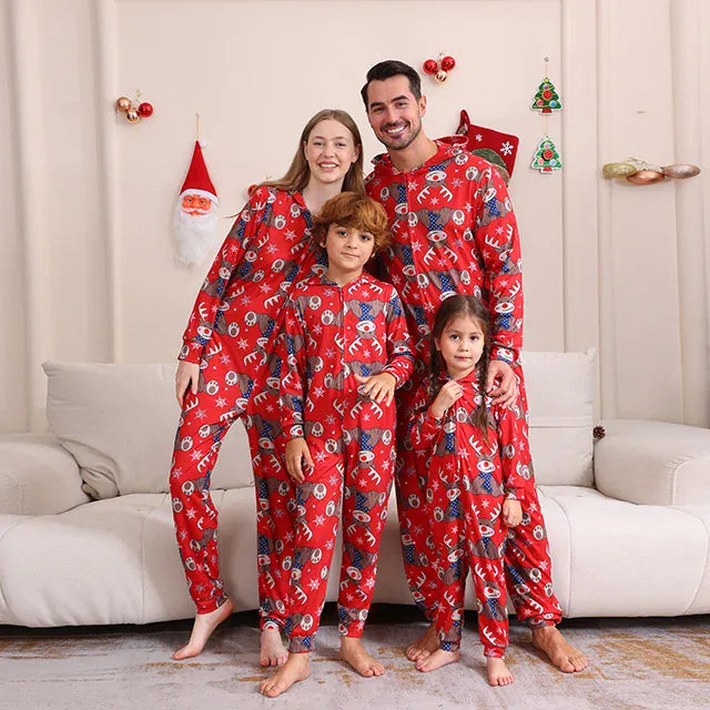 Navy Christmas Tree Family Pajamas / Baby 3M-6M The Holiday Traditions Jumpsuit Collection