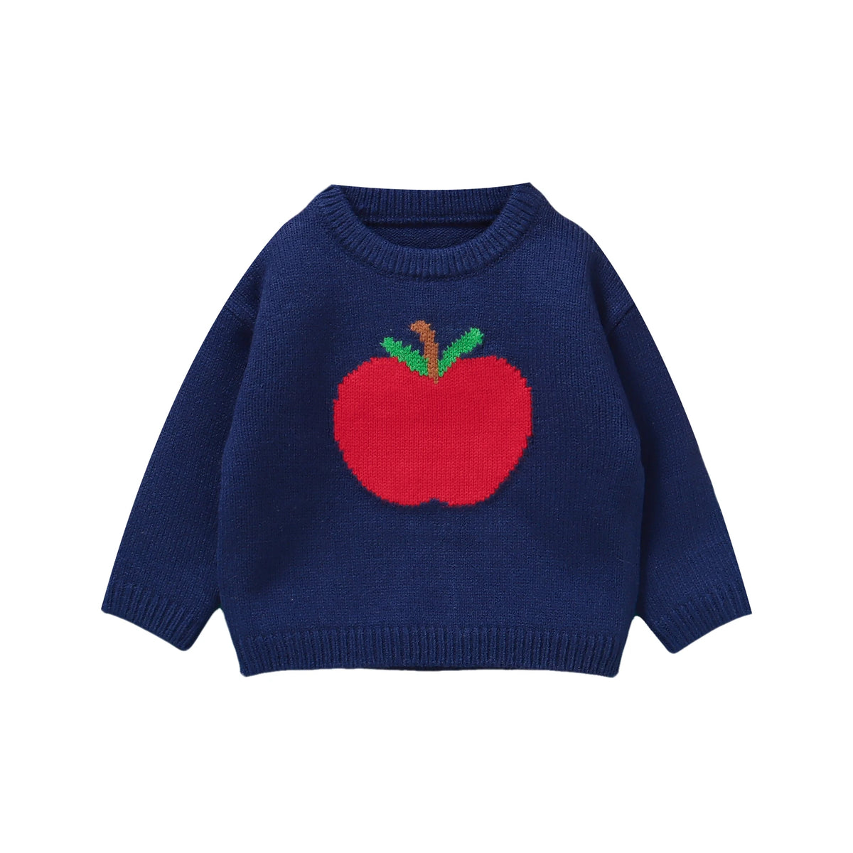 Navy Apple / 9-12M The Iconic Graphic Knit Sweater