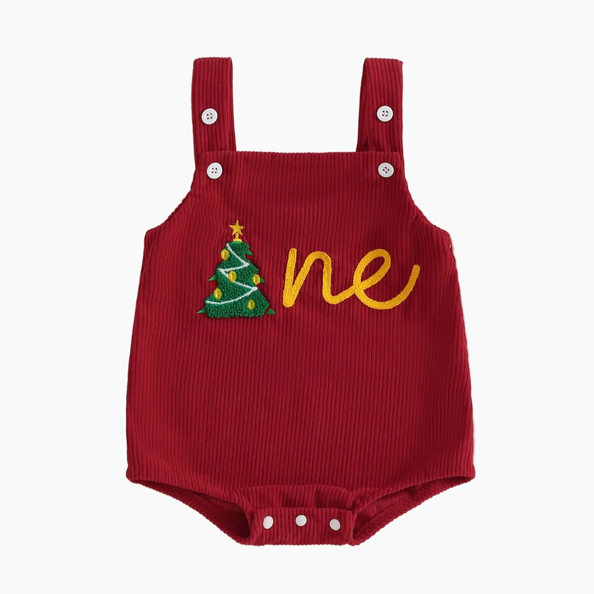 The Little Holly Christmas Romper