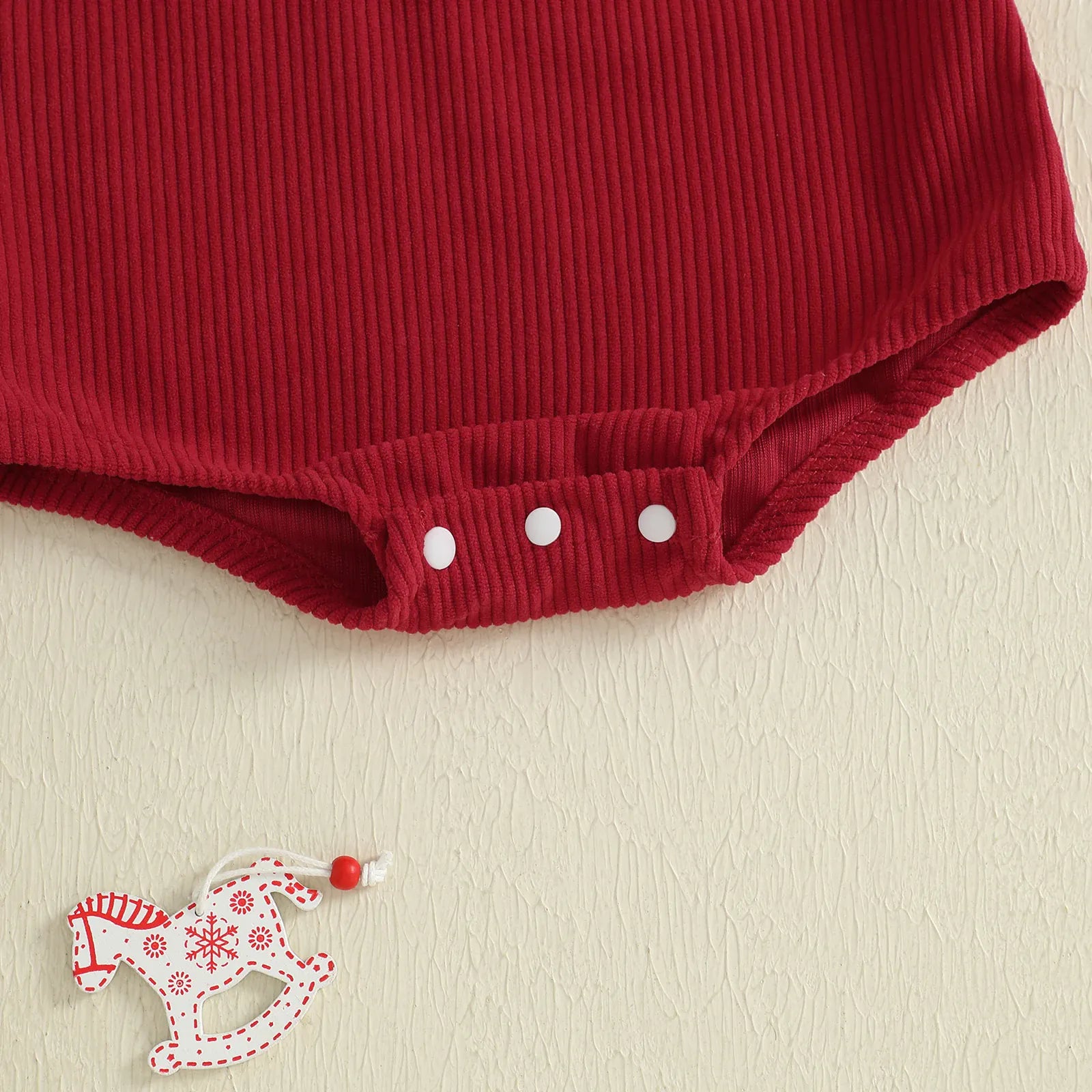 The Little Holly Christmas Romper
