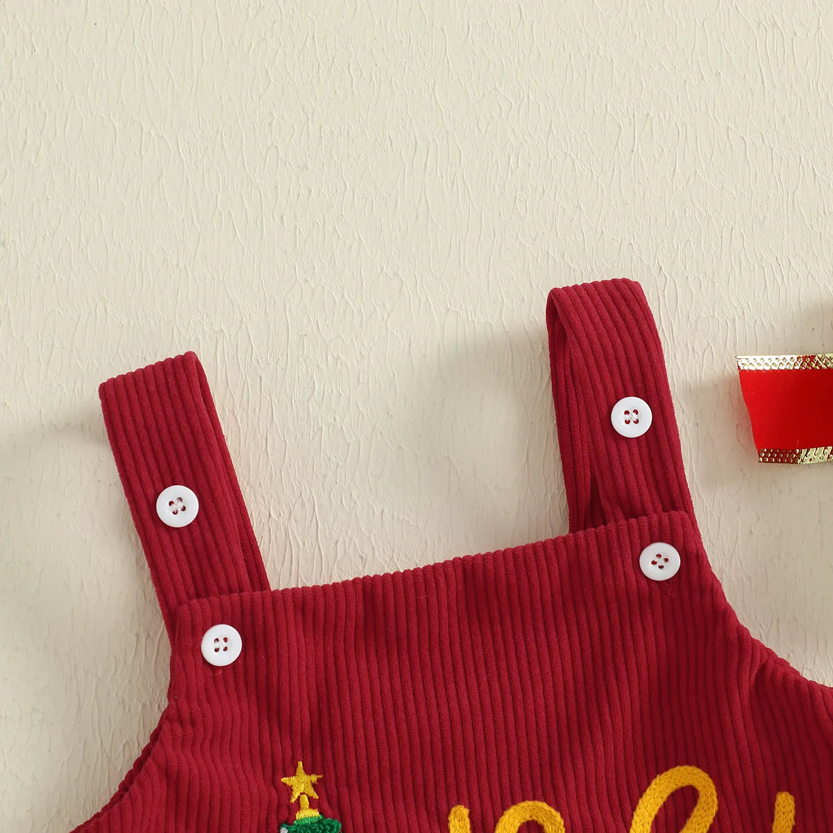 The Little Holly Christmas Romper