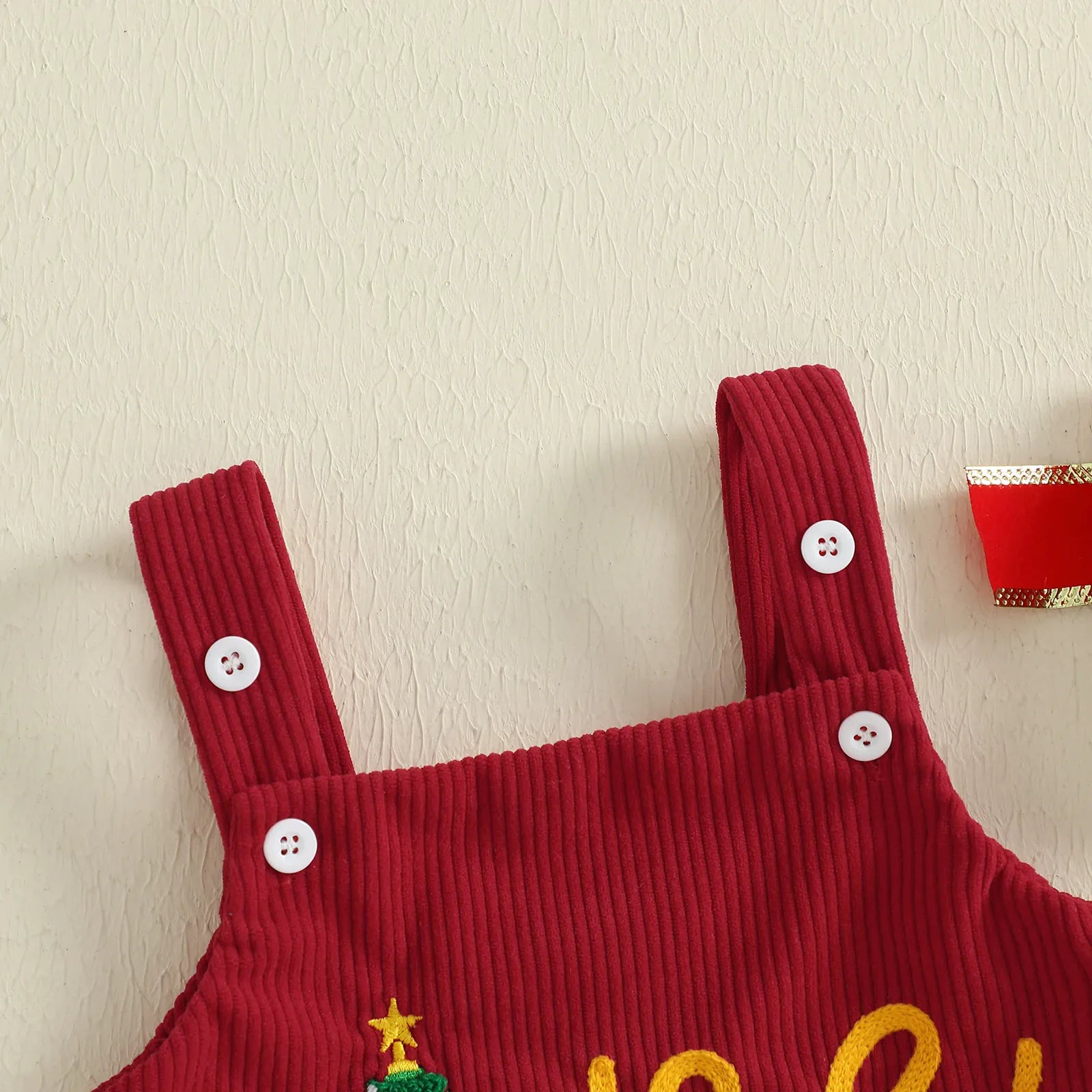The Little Holly Christmas Romper