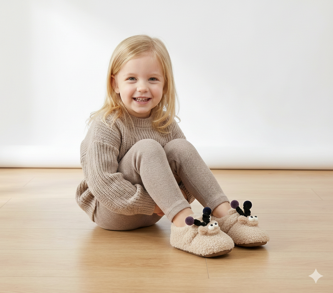 The Little Monster Fleece Shoes