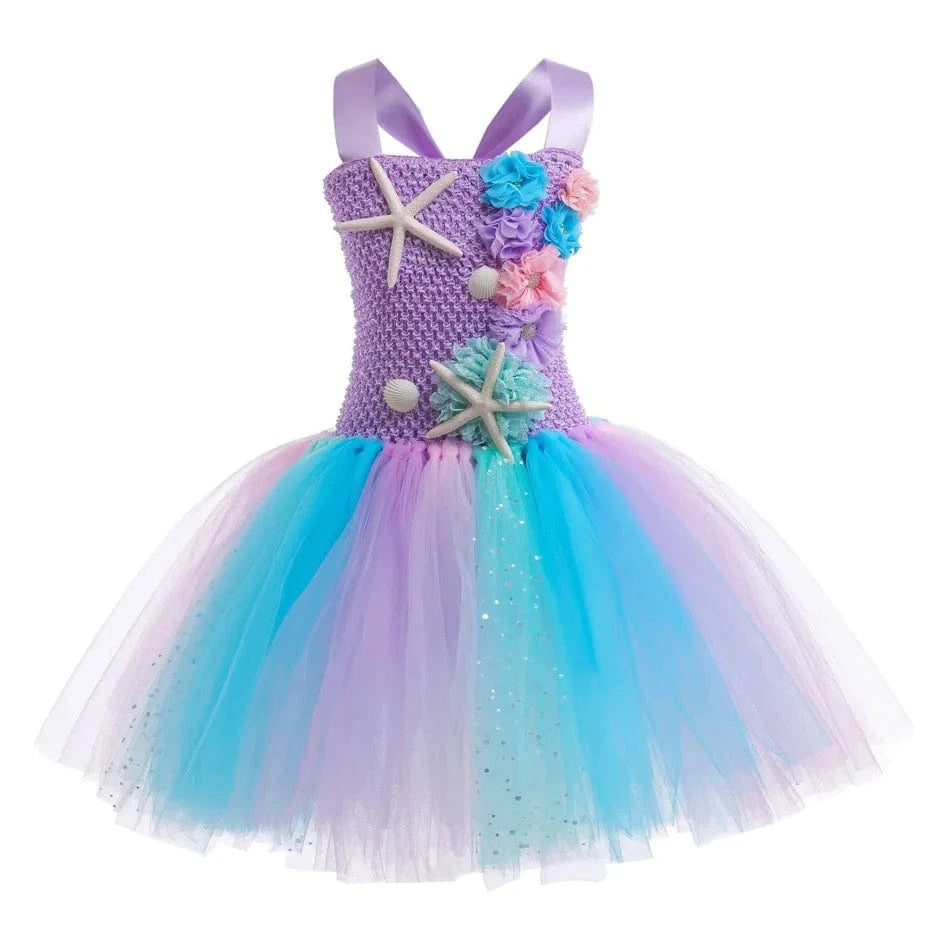 Mermaid 01 / 12-18M The Ocean Dream Princess Dress
