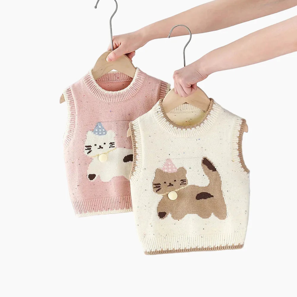 The Playful Pal Knit Vest