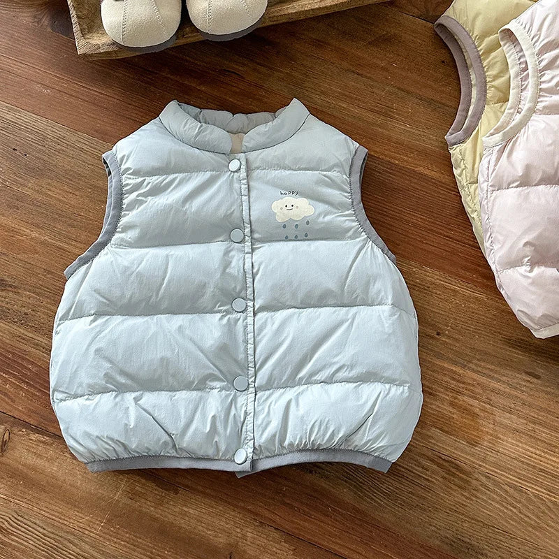 Blue / 6-9M The Puffy Patch Vest