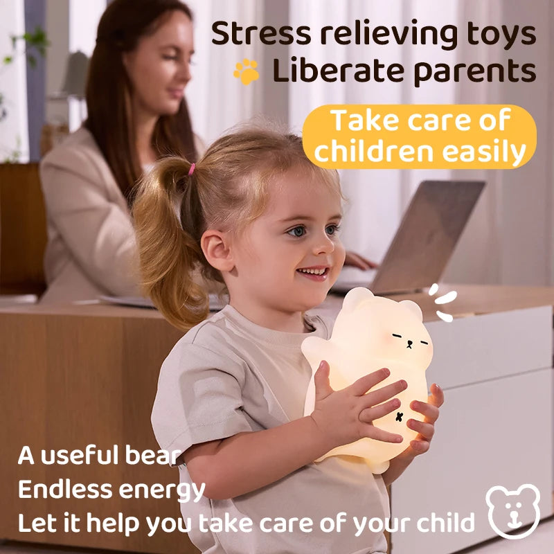 Snoring Bear Lamp The Sleepy Bear Soother