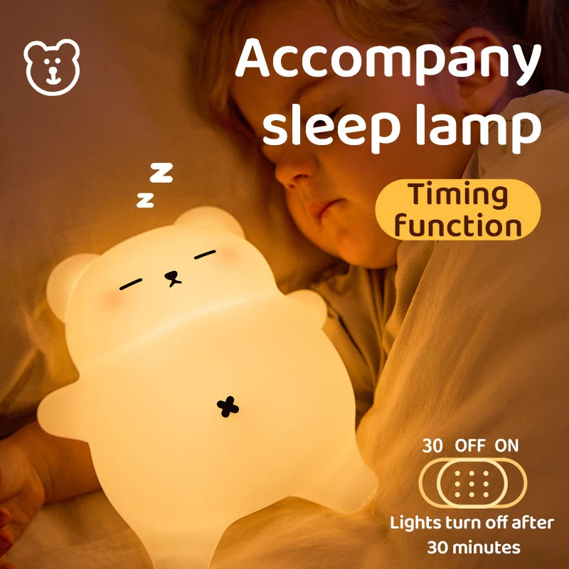 Snoring Bear Lamp The Sleepy Bear Soother