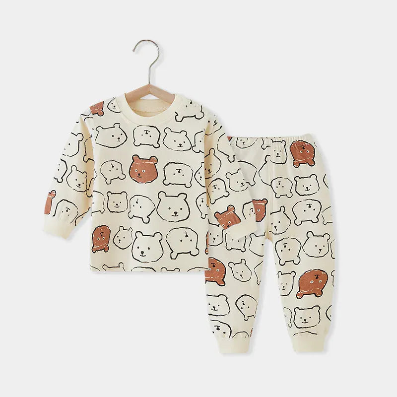 Bear / 12-18M The Snuggle &amp; Dream Thermal Pajama Set
