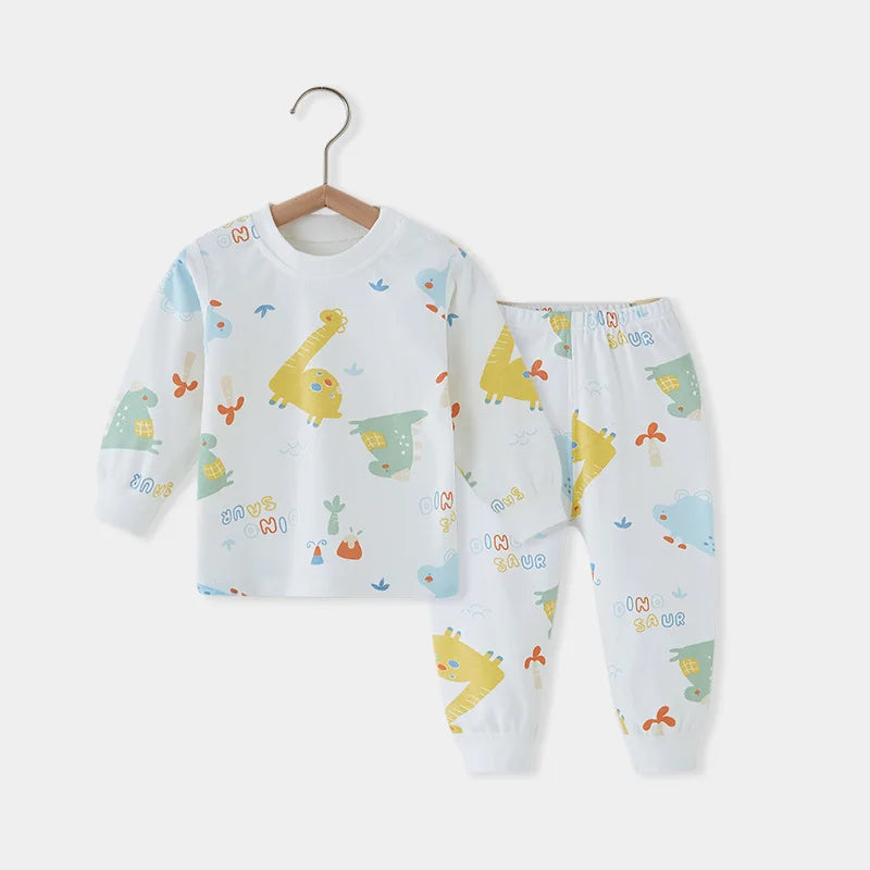 Animal / 6-12M The Snuggle & Dream Thermal Pajama Set