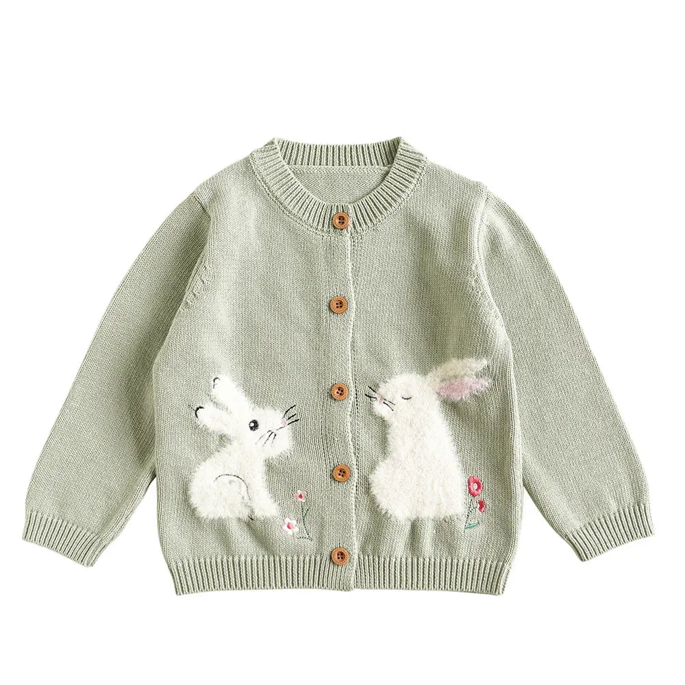 light green / 2T The Storybook Cardigan