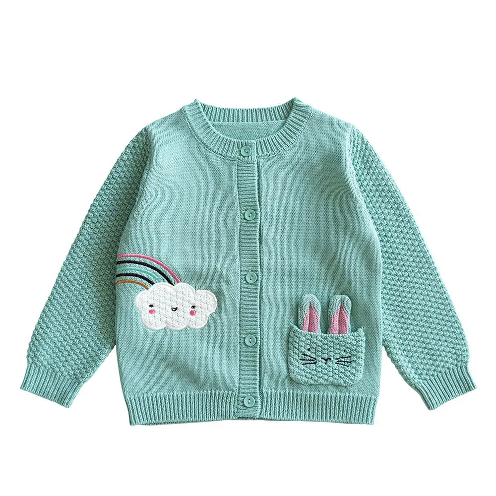 Mint Cloud / 2T The Storybook Cardigan