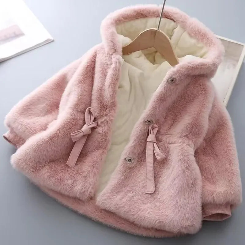 Pink / 2T The TeddyPlush Cinch Coat