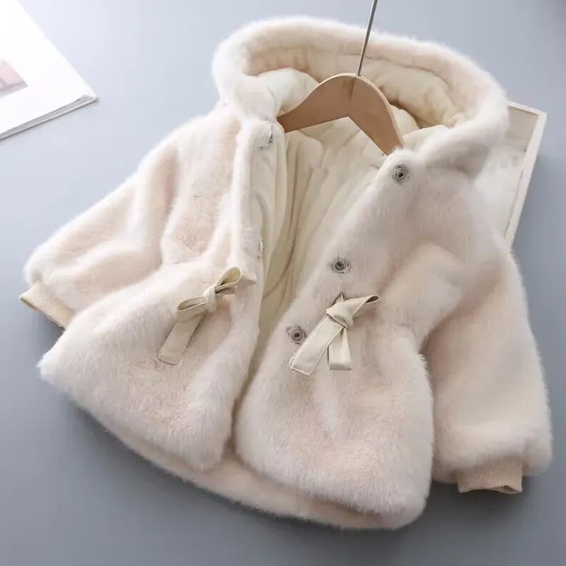 White / 2T The TeddyPlush Cinch Coat