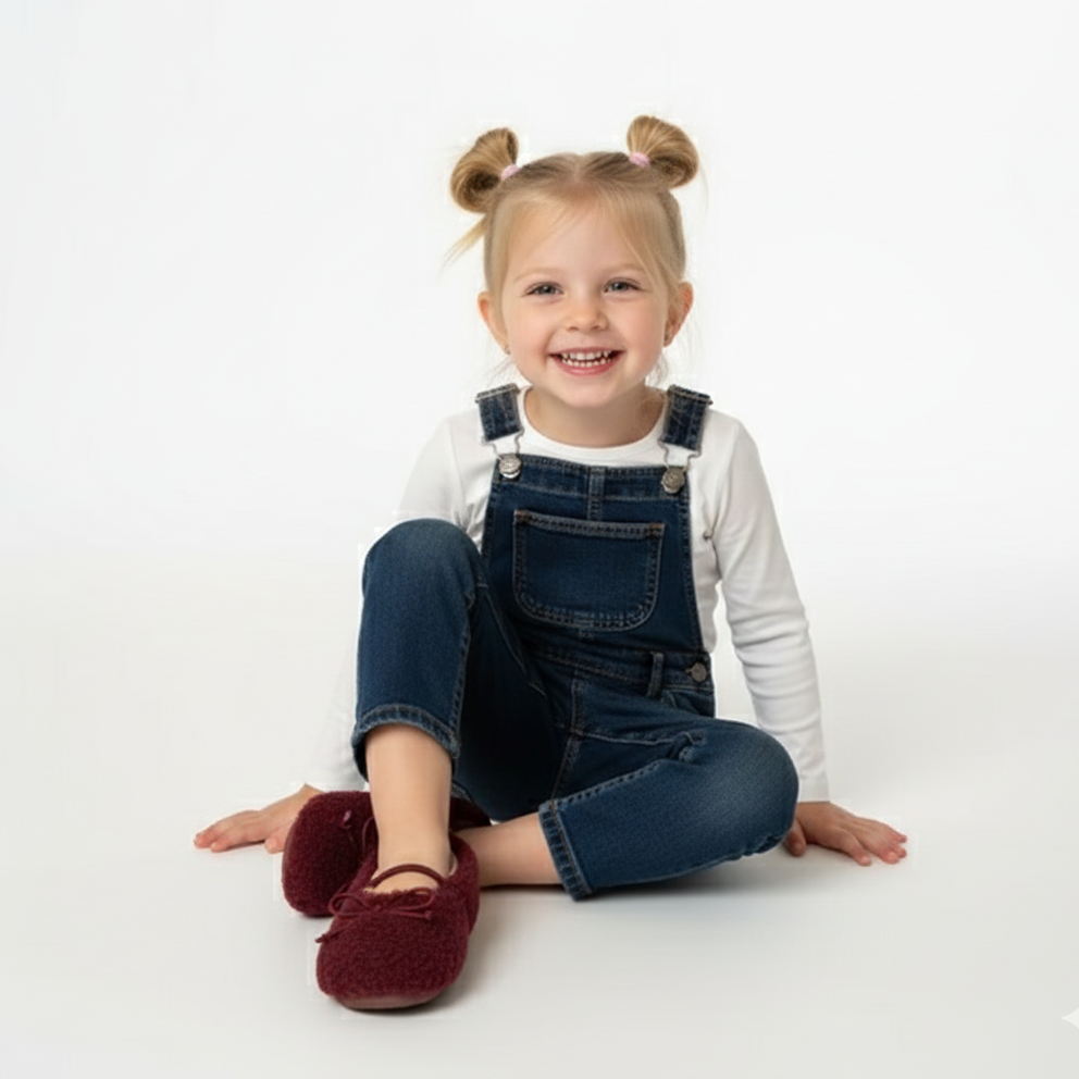 The Velvet Bow Winter Flats