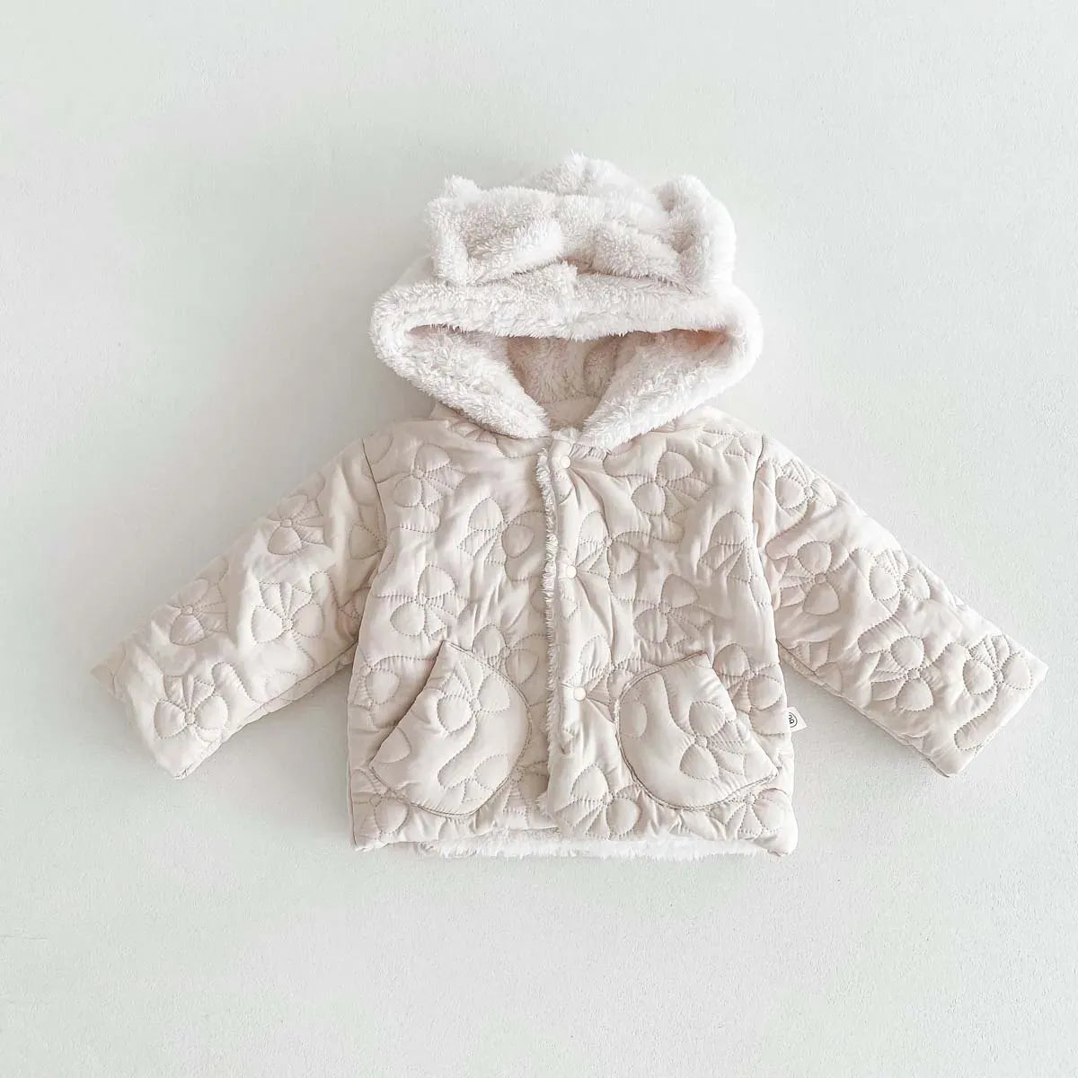 Beige / 3-6M The Winter Blossom Collection