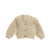 Apricot color / 0-6M Thick Needle V-Neck Coat