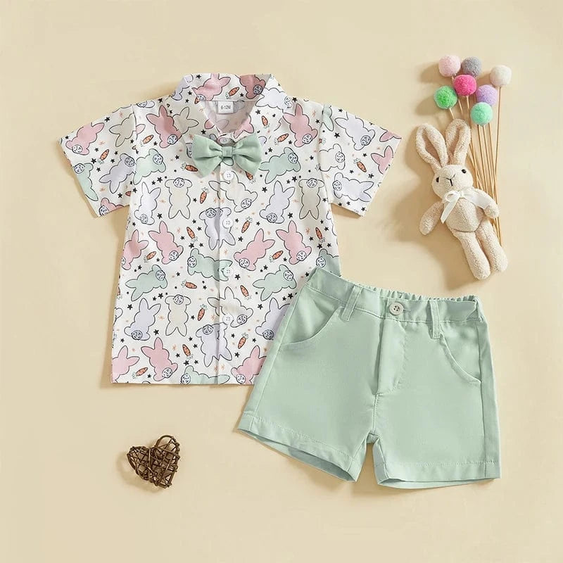 6-12M Toddler Boy Easter Outfit