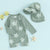 Toddler Boy Long Sleeve Swimsuit with Sun Hat