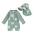 A / 0-3M Toddler Boy Long Sleeve Swimsuit with Sun Hat
