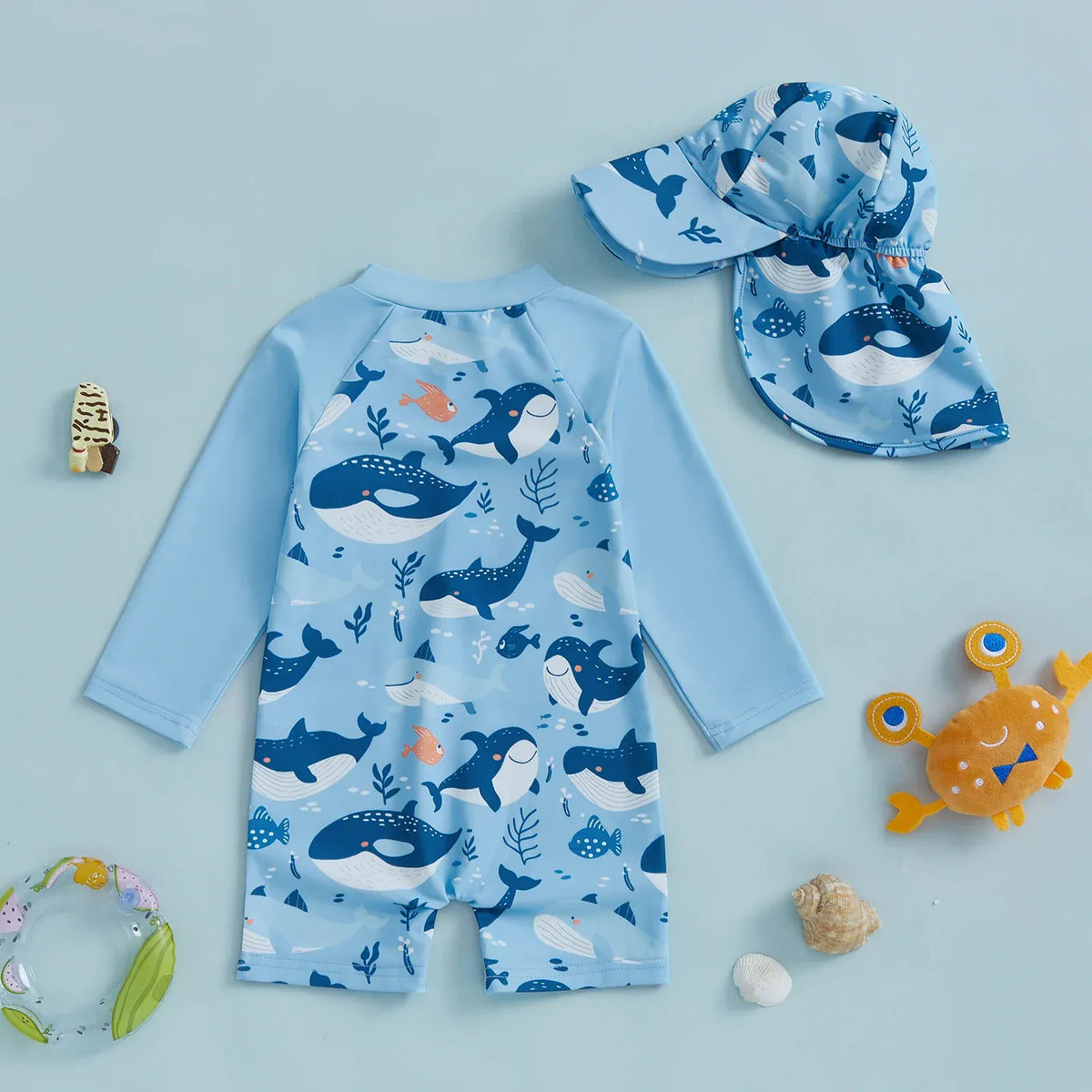 Toddler Boy Rash Guard Swimsuit