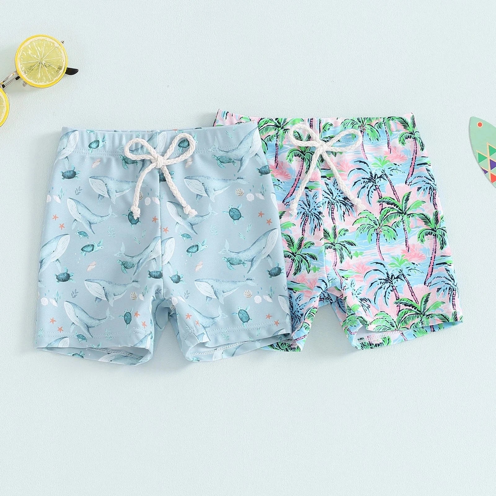 Toddler Boys Summer Swim Trunks