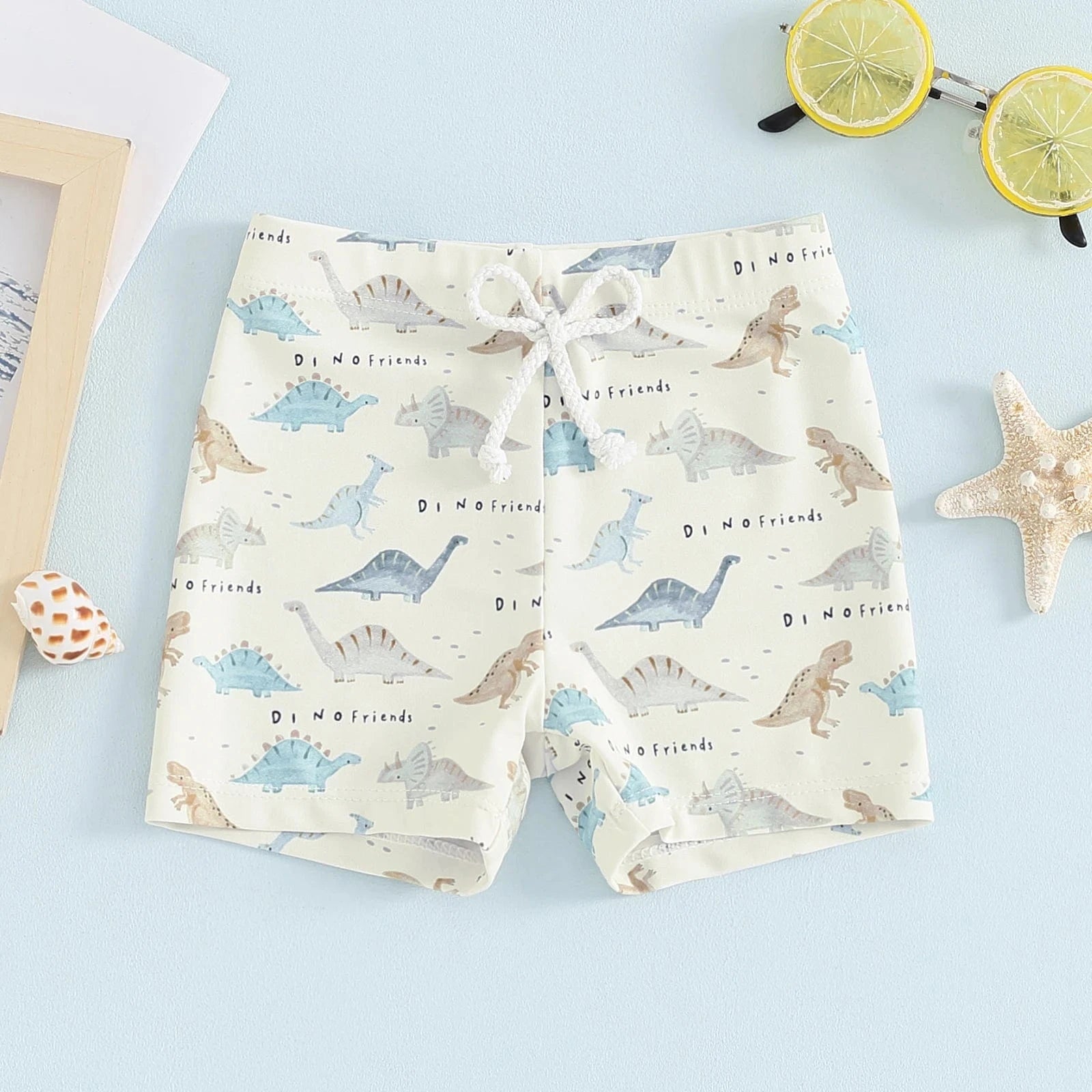Multi / 6-12M Toddler Boys Summer Swim Trunks