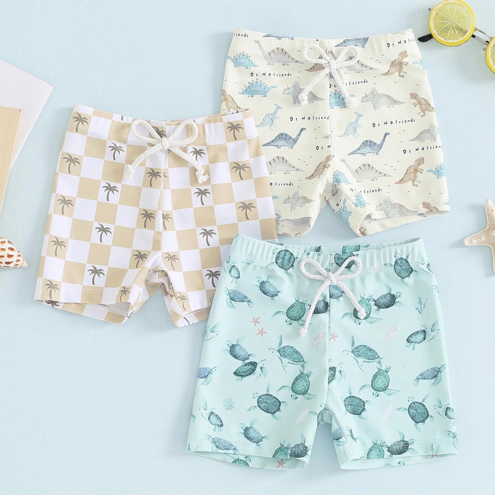 Toddler Boys Summer Swim Trunks