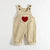 Toddler Corduroy Heart Overalls
