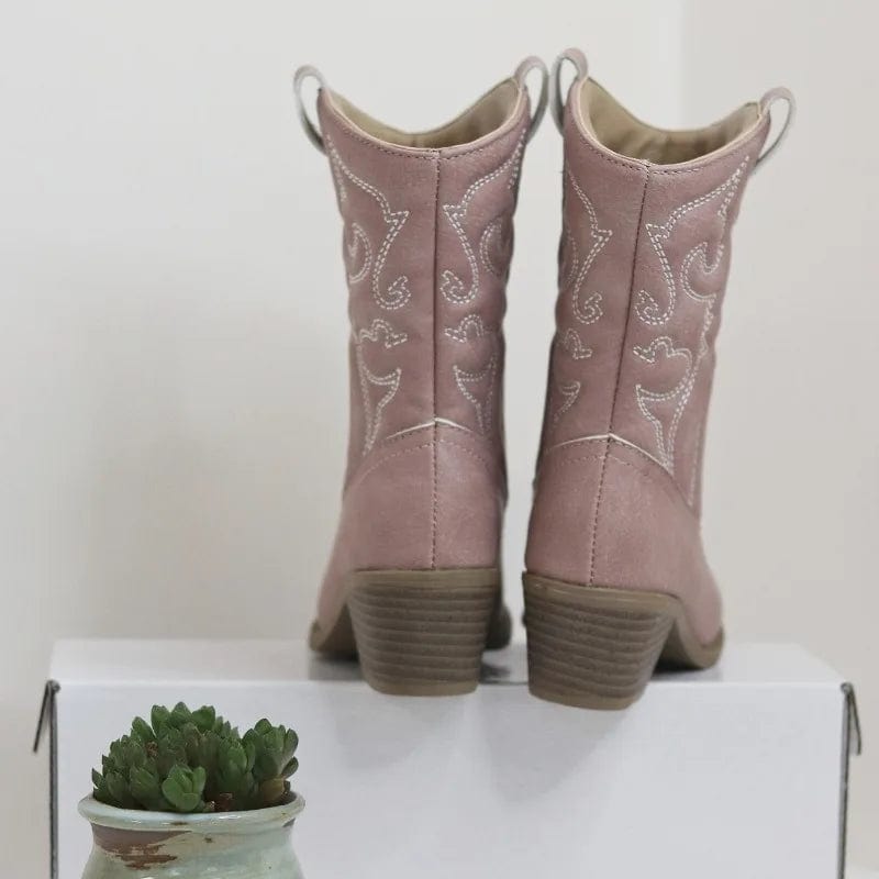 Shoes Trendy Girls Mid Length Boots