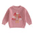 Light Pink / 0-6M Turkey Knitted Kids Sweater