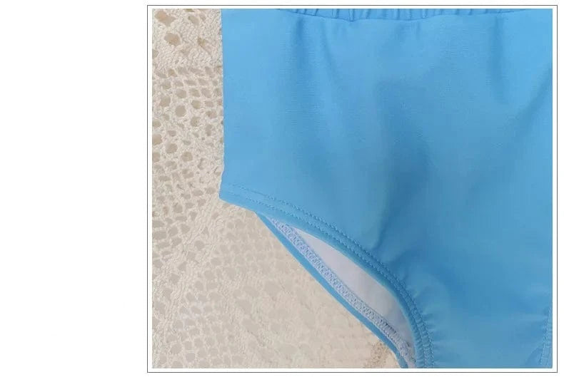 Two Piece Swimsuit Cap C