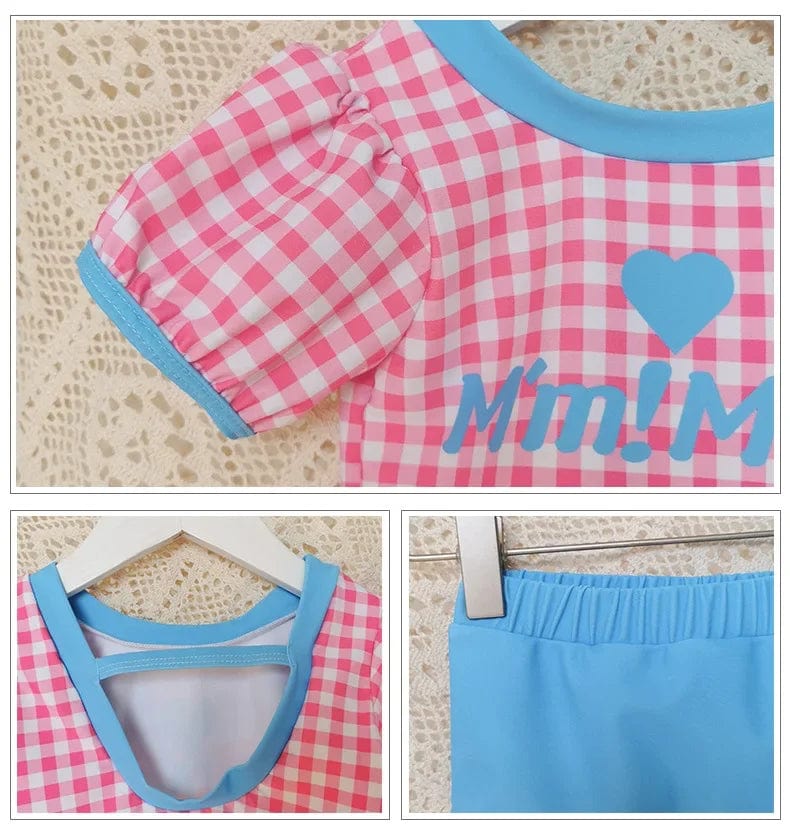 Two Piece Swimsuit Cap C