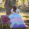 Unicorn Dress with Long Tail + Wings Wi