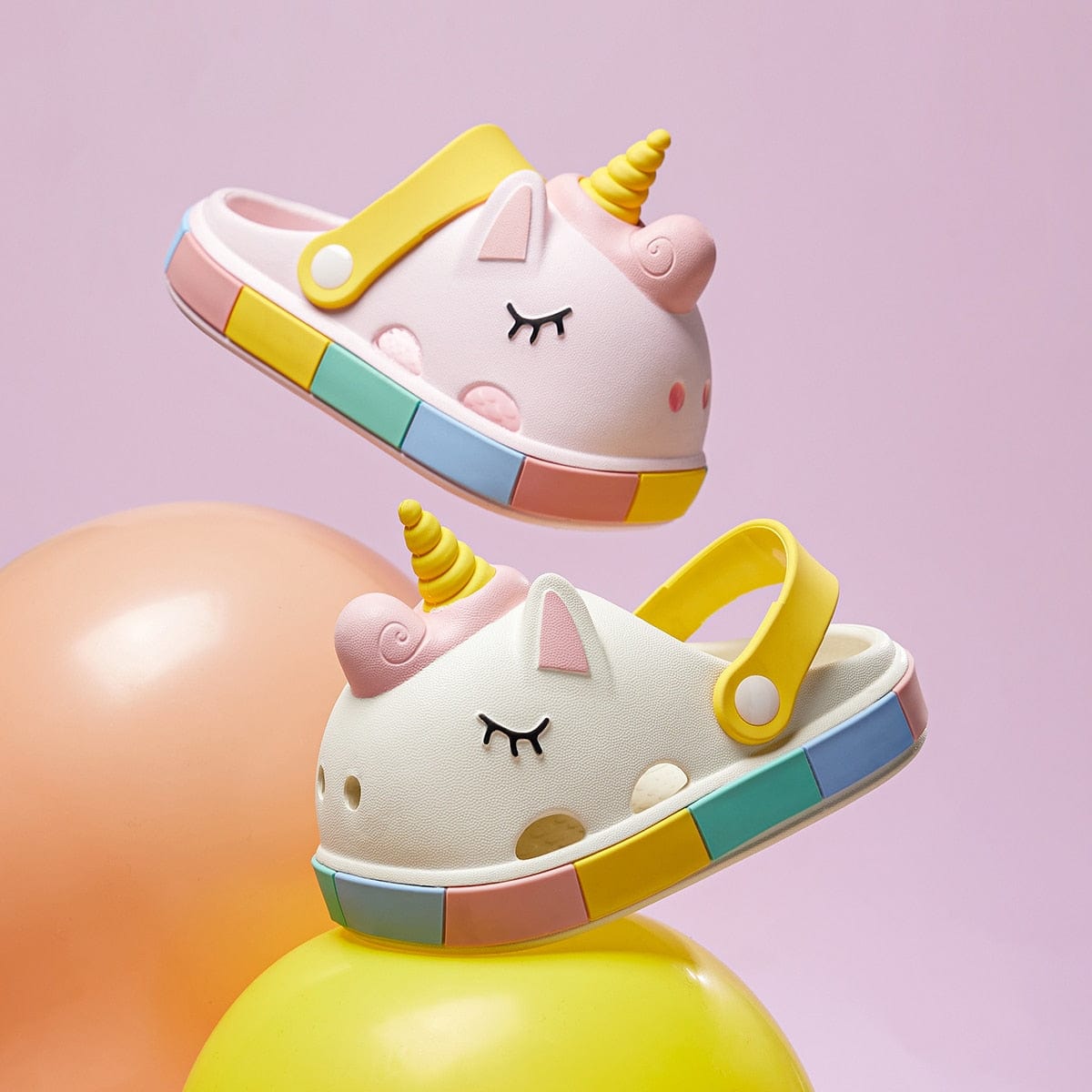 Unicorn Girl Children Slippers