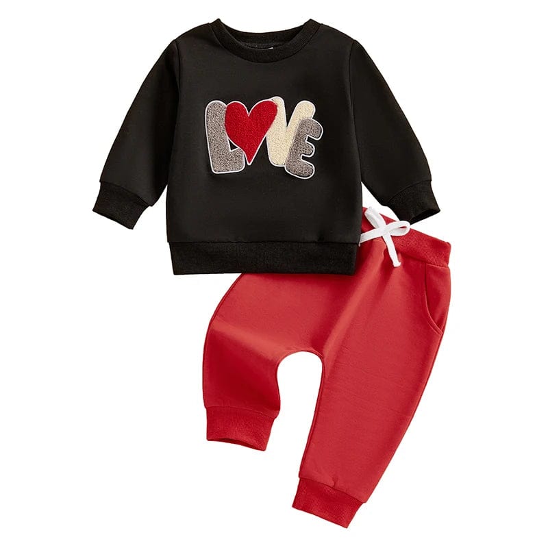 black / 3-6M / United States Valentines Day Outfit