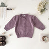 Purple / 3T Vintage Girls Knit Wear