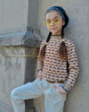 Girl&#39;s Clothing Vintage Knitted Sweater
