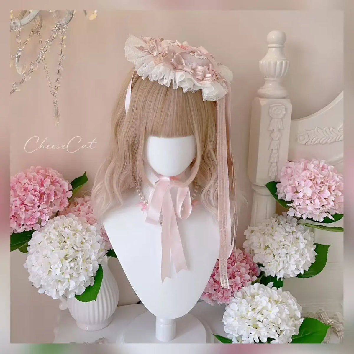 Headwear / 3T Vintage Lolita Costume & Bridesmaid Gown