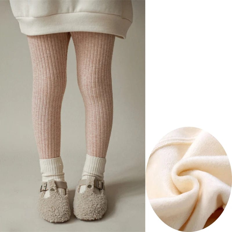 Pink / 3T Warm Fleece Pants for Girls